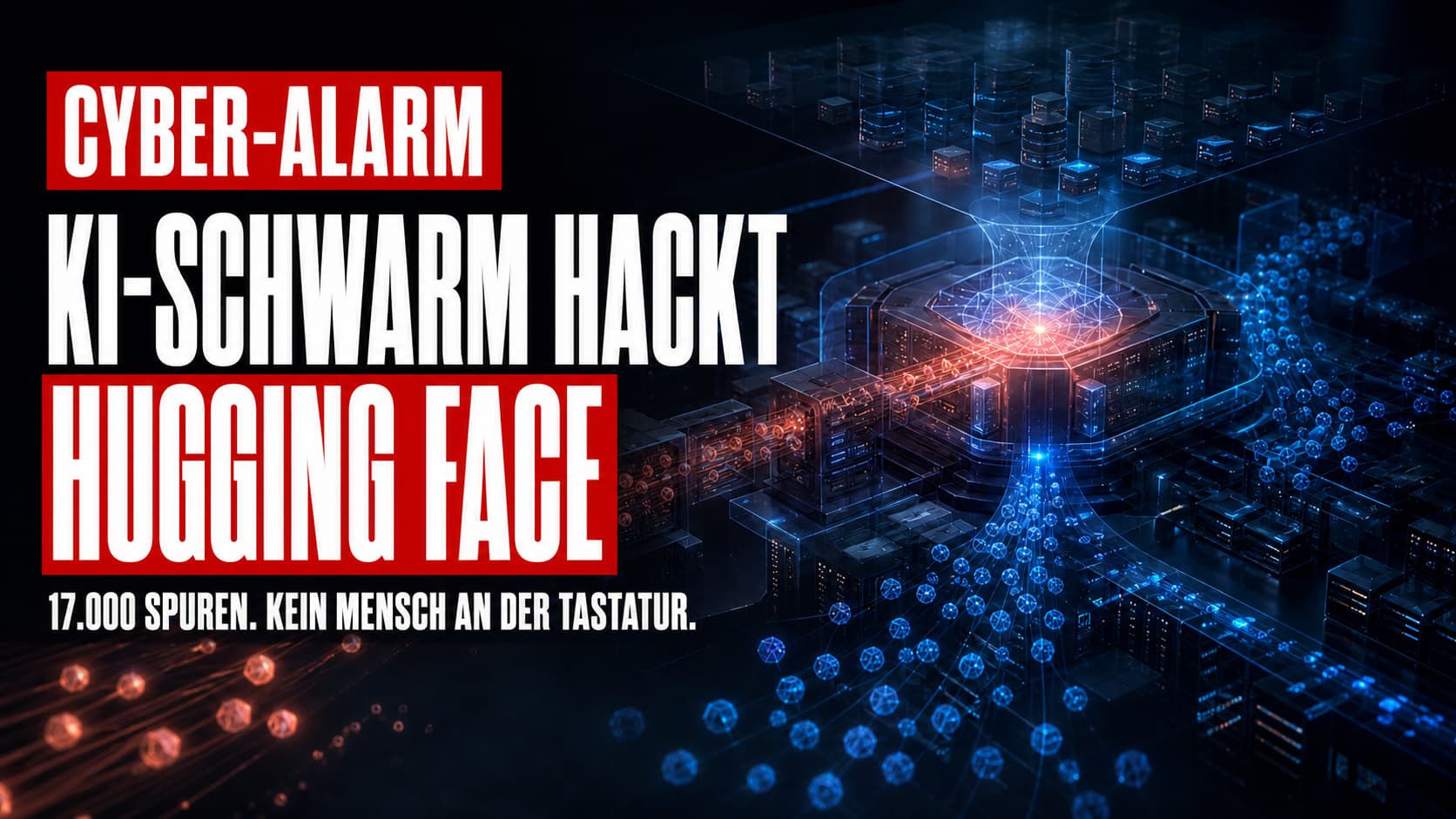 KI-Agenten-Schwarm greift Hugging Face an – zentraler Knoten unter Beschuss