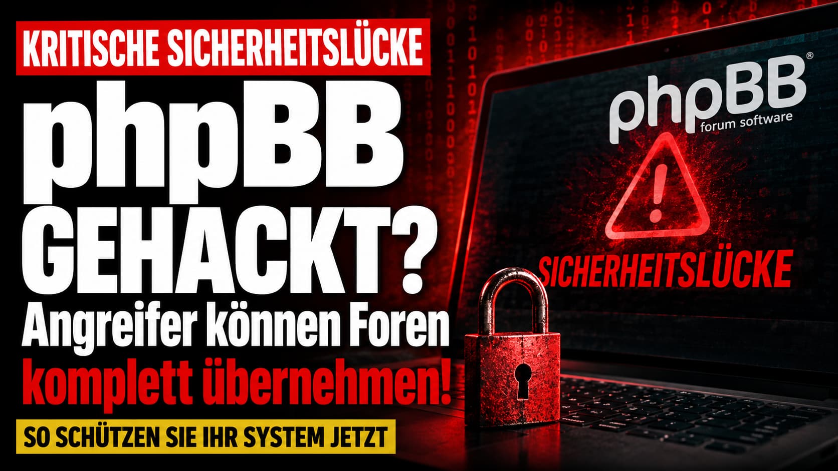 phpBB gehackt – Kritische Sicherheitslücke ermöglicht Angreifern die vollständige Übernahme von Foren, Schutz mit Version 3.3.17