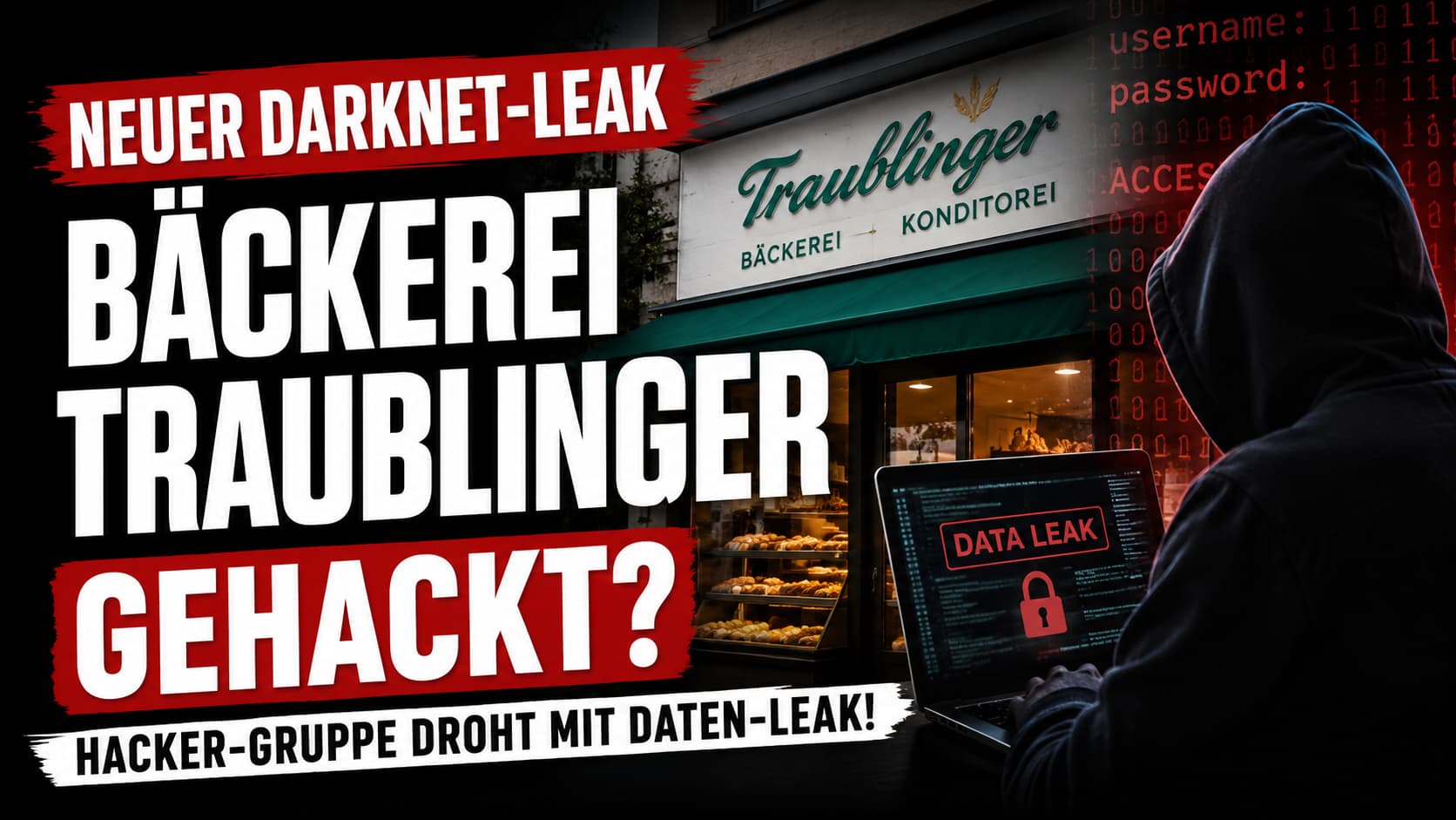 Bäckerei Traublinger gehackt – neuer Darknet-Leak der Ransomware-Gruppe TheGentlemen bei Münchner Traditionsbäckerei