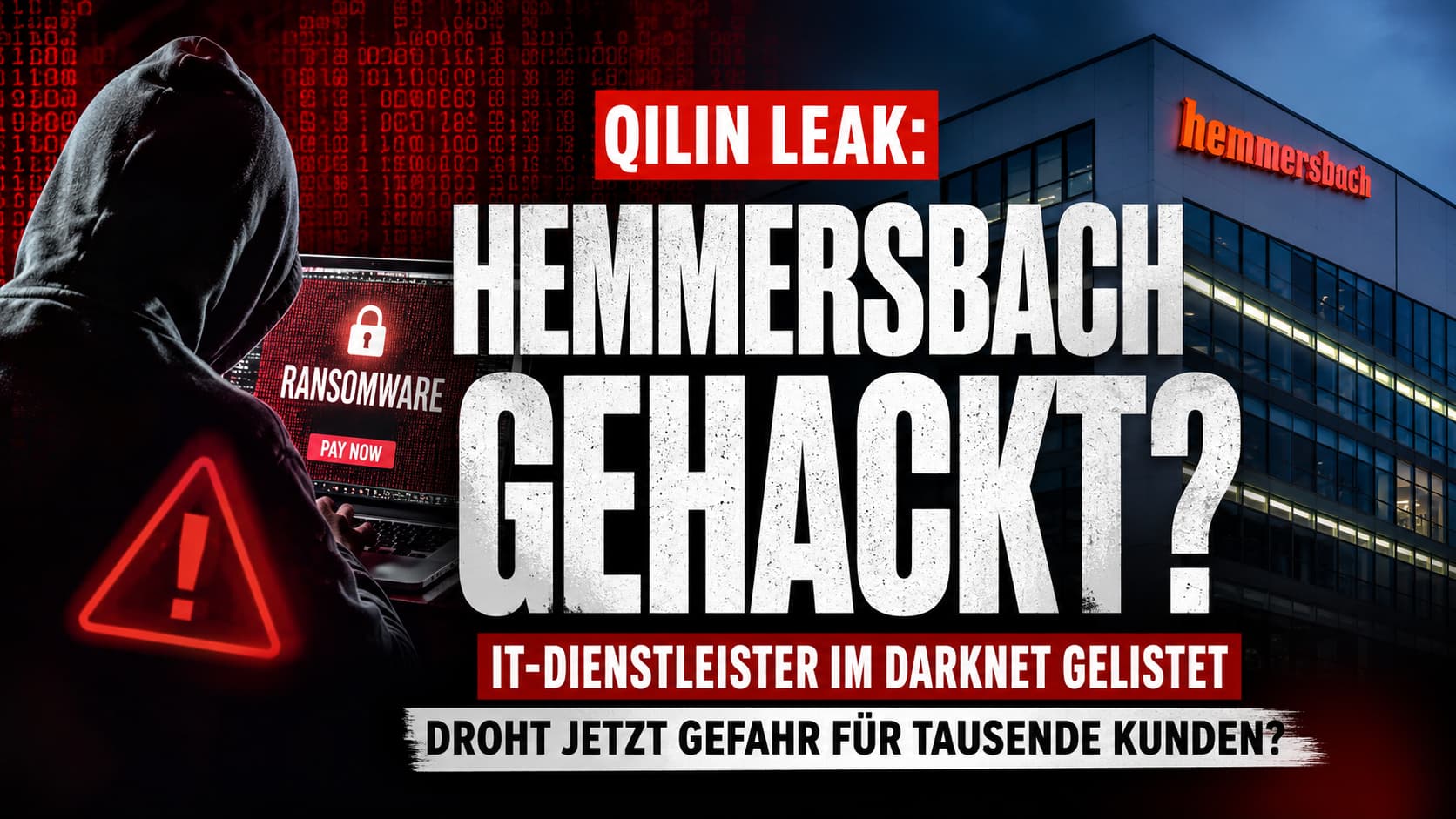 Hemmersbach auf Qilin-Darknet-Leak-Seite – globaler IT-Dienstleister im Visier