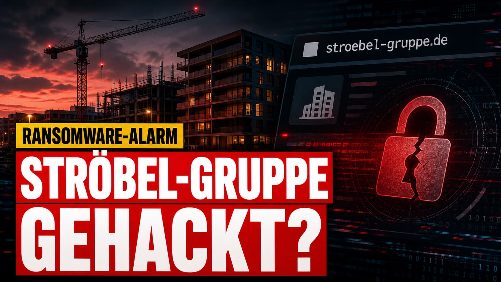 Ransomware-Alarm: Ströbel-Gruppe gehackt? SafePay-Leak-Seite mit stroebel-gruppe.de