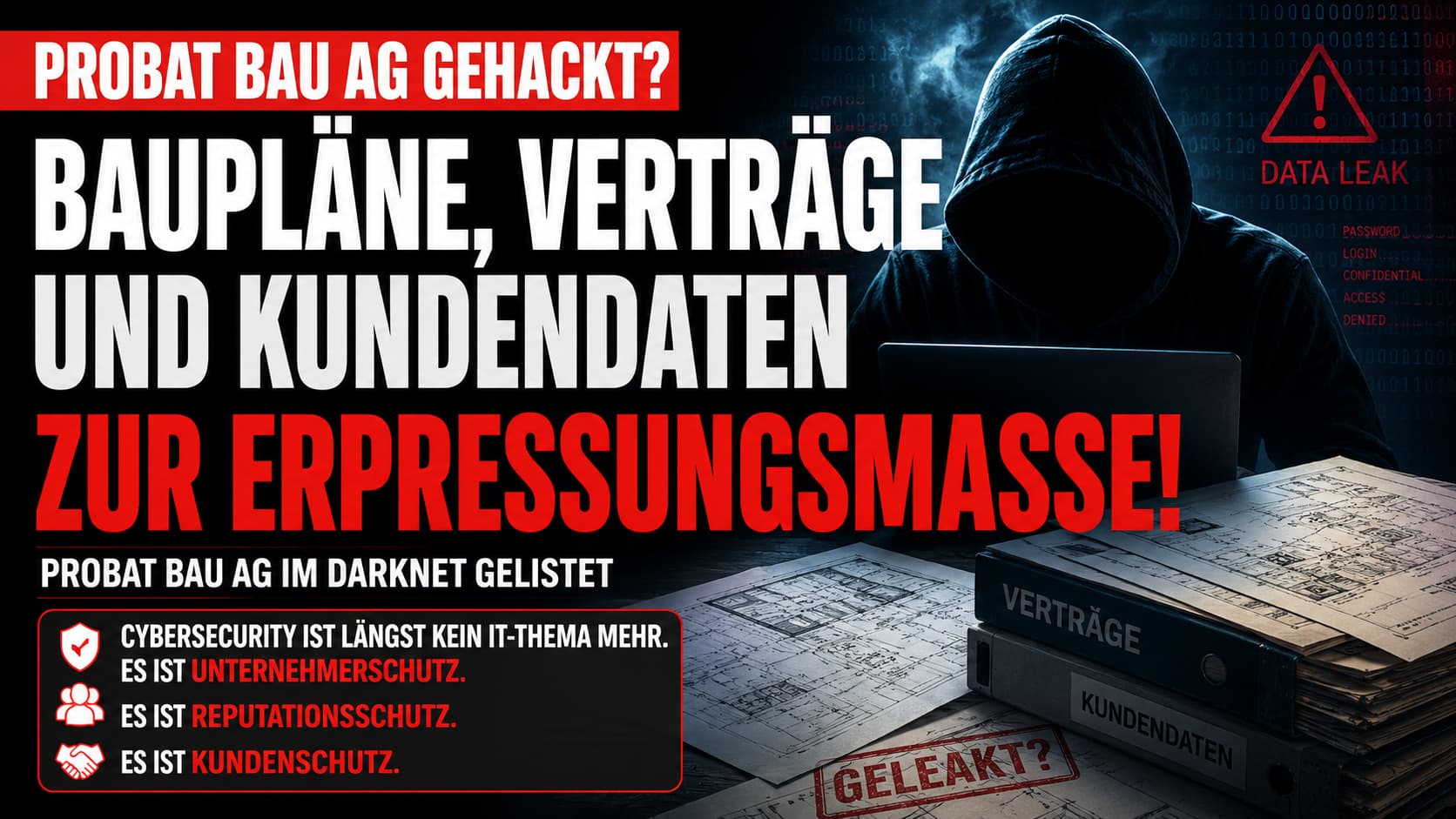PROBAT Bau AG im Darknet gelistet · LockBit5