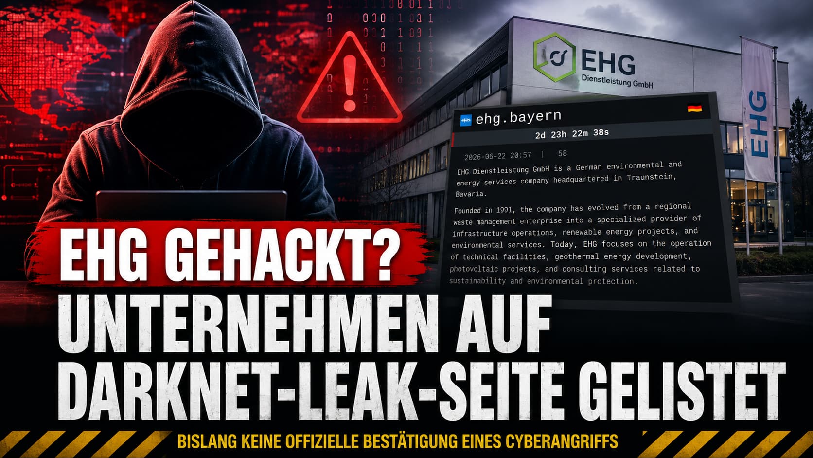 EHG Dienstleistung GmbH Traunstein – Darknet-Leak-Listing