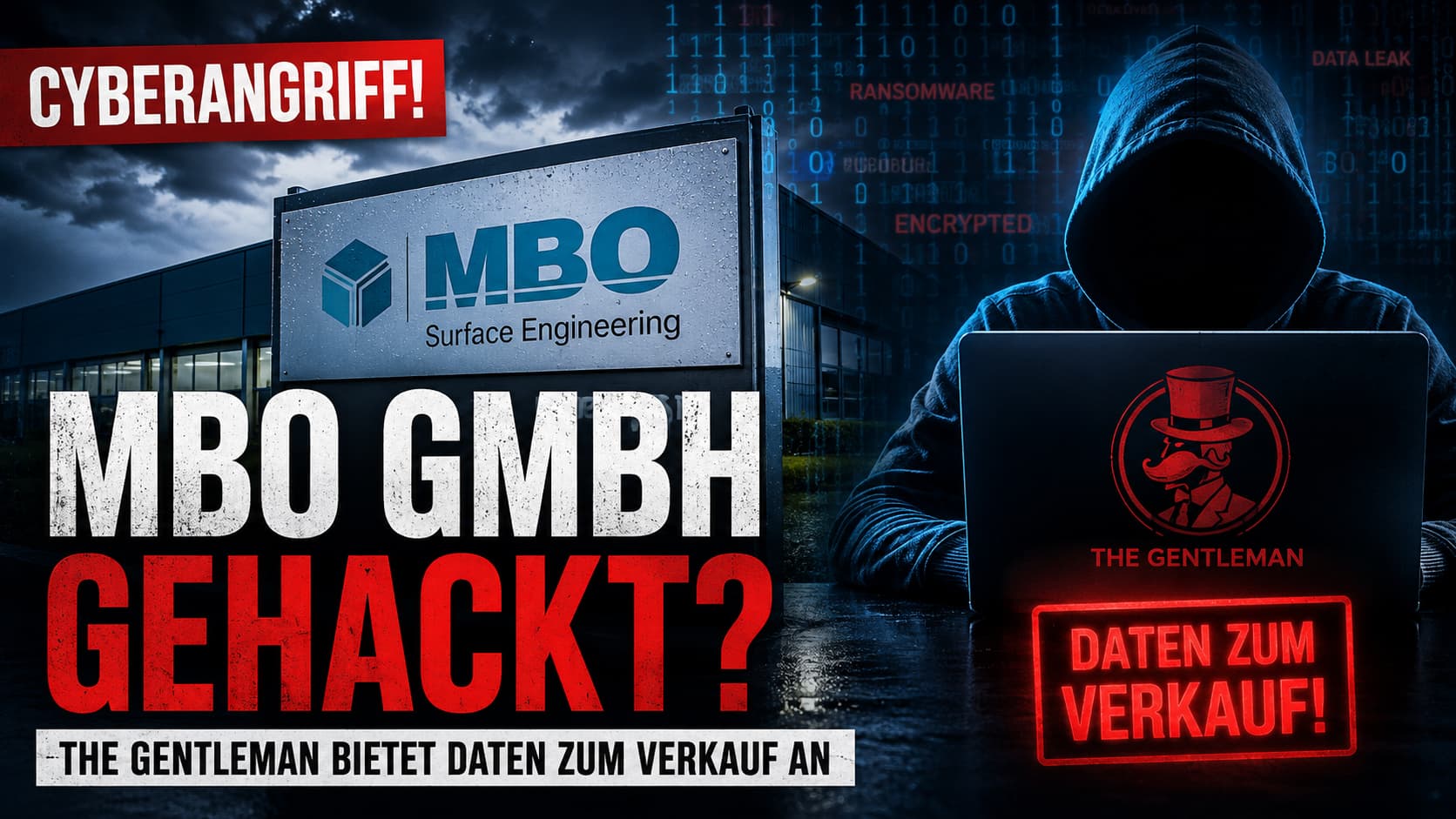 MBO GmbH mutmaßlich Opfer von TheGentleman – Darknet-Leak, Daten zum Verkauf