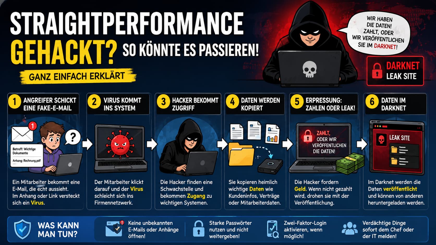 StraightPerformance Angriffsverlauf – 6 Schritte einfach erklärt