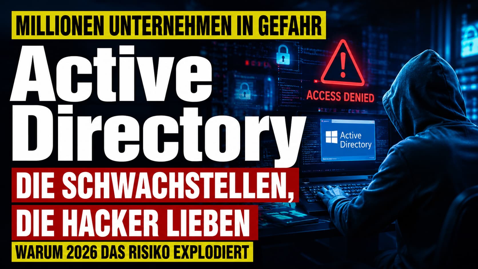 Active Directory unter Beschuss: Millionen Unternehmen in Gefahr – Hacker greifen Identitäten an