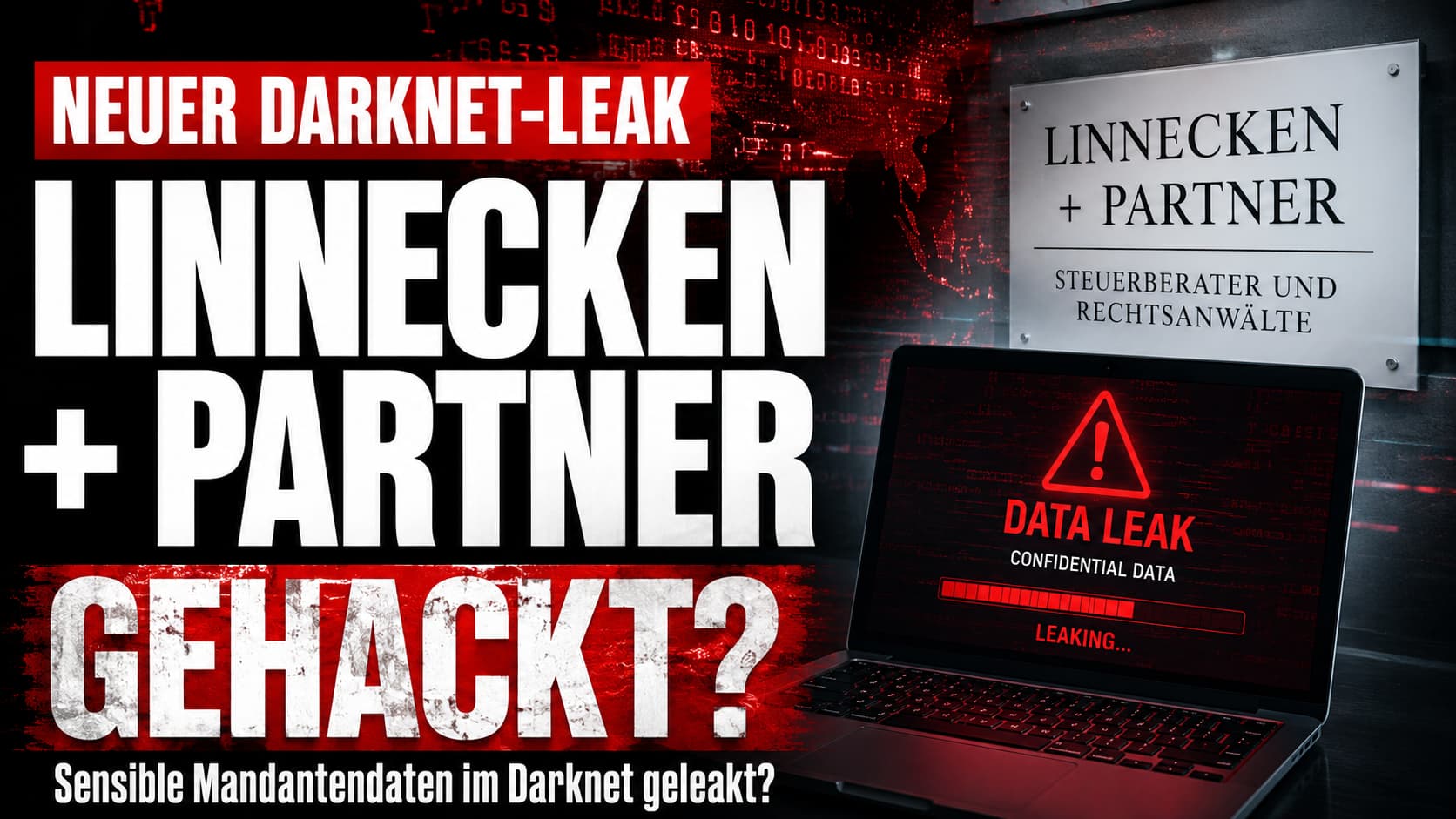 Linnecken + Partner – Darknet-Leak von thegentlemen, Verdacht auf Datendiebstahl in Steuerberatungs- und Rechtsanwaltskanzlei