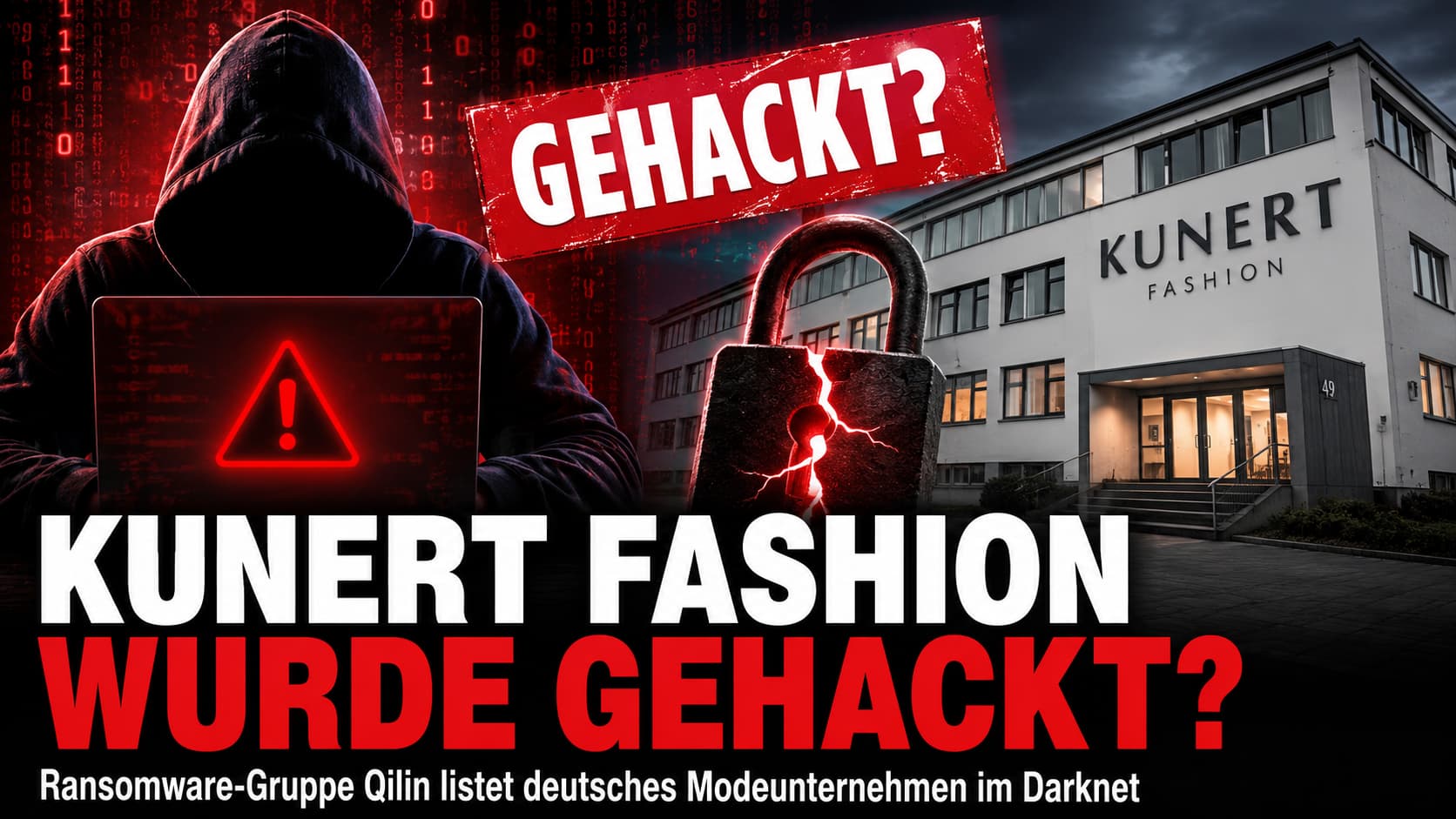 Kunert Fashion auf Qilin-Darknet-Leak-Seite gelistet – Ransomware-Erpressung