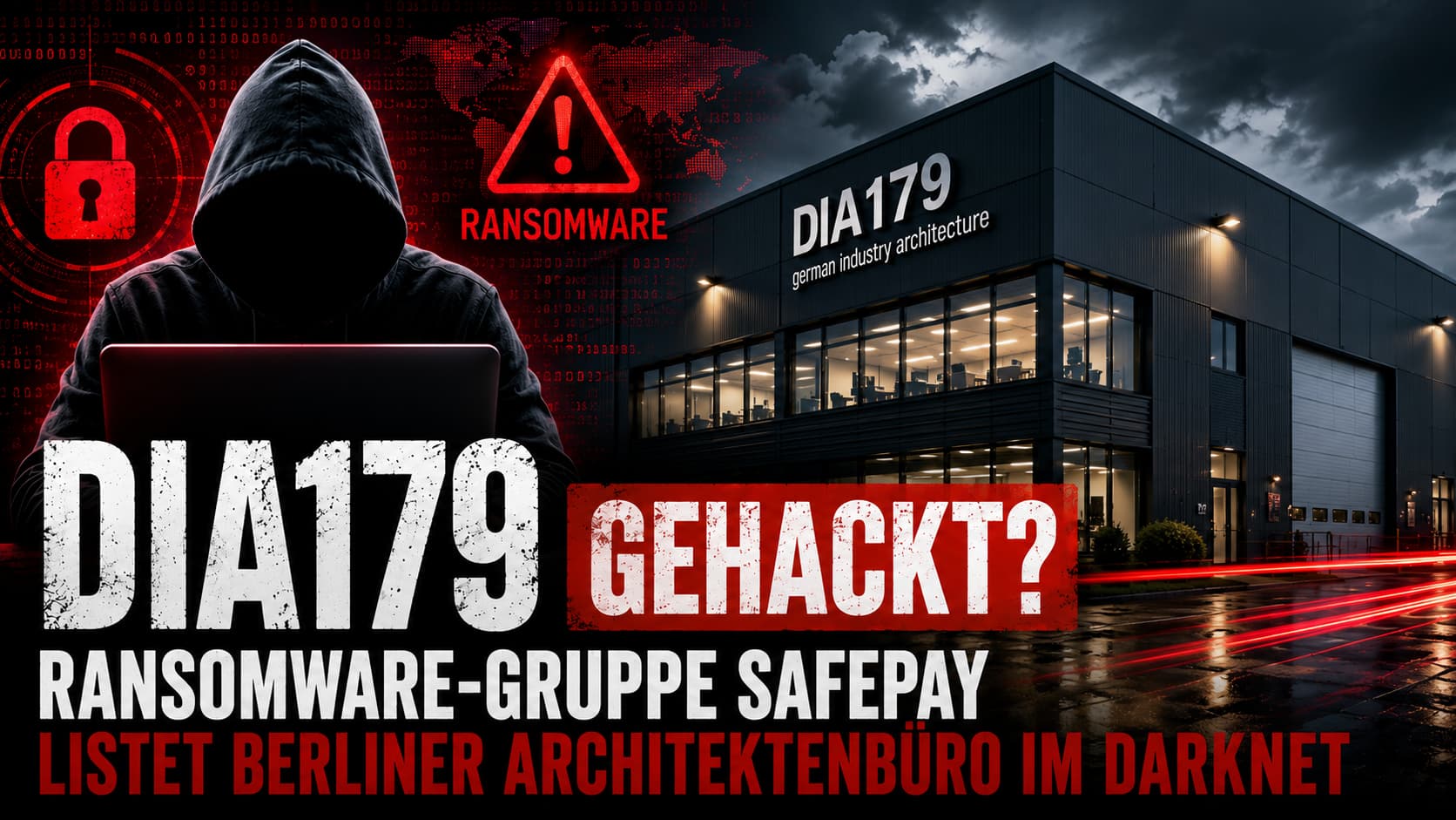 DIA179 gehackt? Safepay listet Berliner Architekturbüro im Darknet