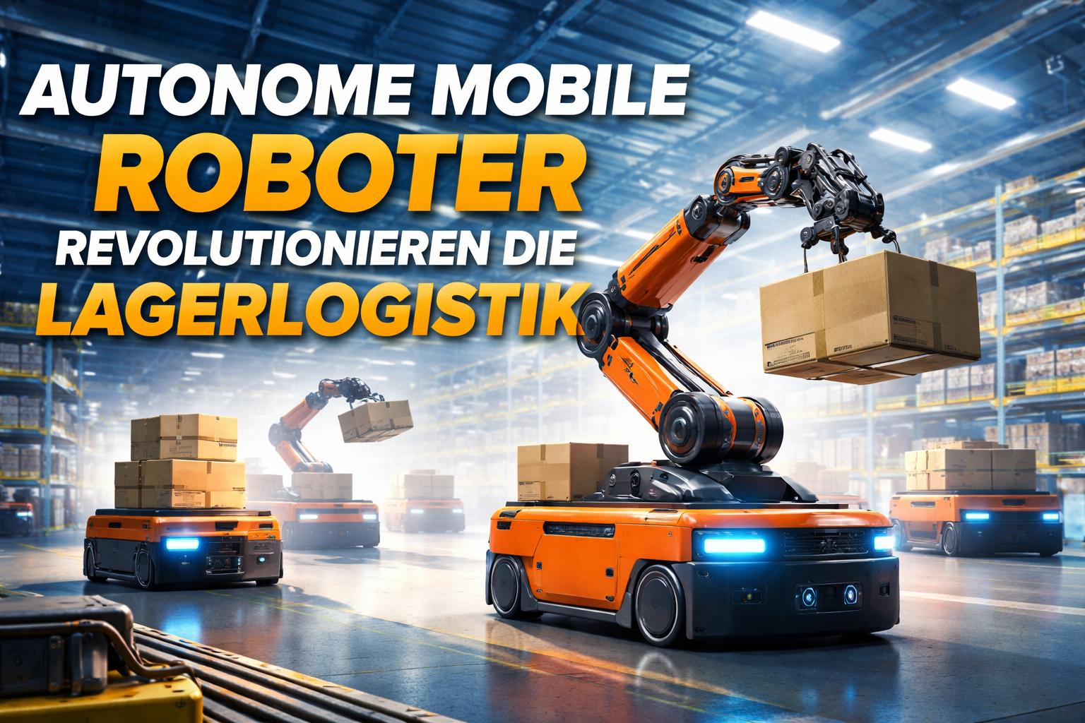 Autonome mobile Roboter in der Lagerlogistik