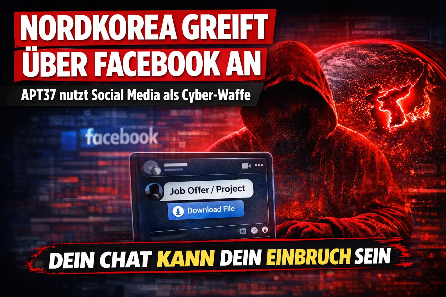 APT37 Facebook Social Engineering Angriff – Cyberangriff über soziale Medien