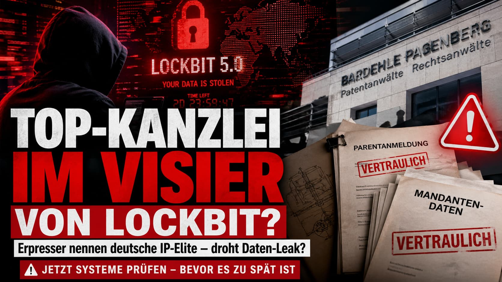 Top-Kanzlei BARDEHLE PAGENBERG im Visier von LockBit 5.0 – Ransomware Leak Site