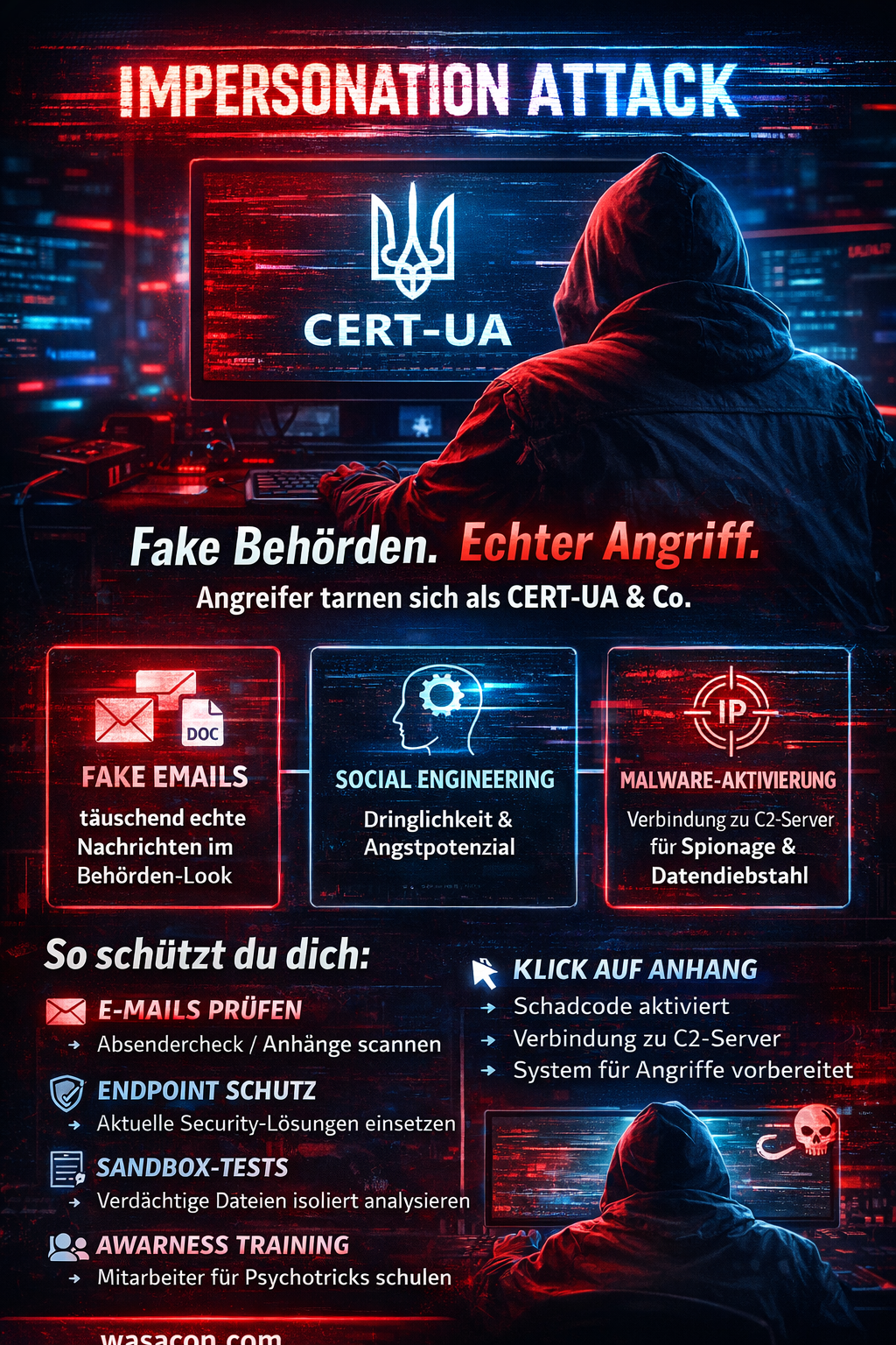 CERT-UA Phishing Angriff 2026 – Hacker tarnen sich als ukrainische Behörden