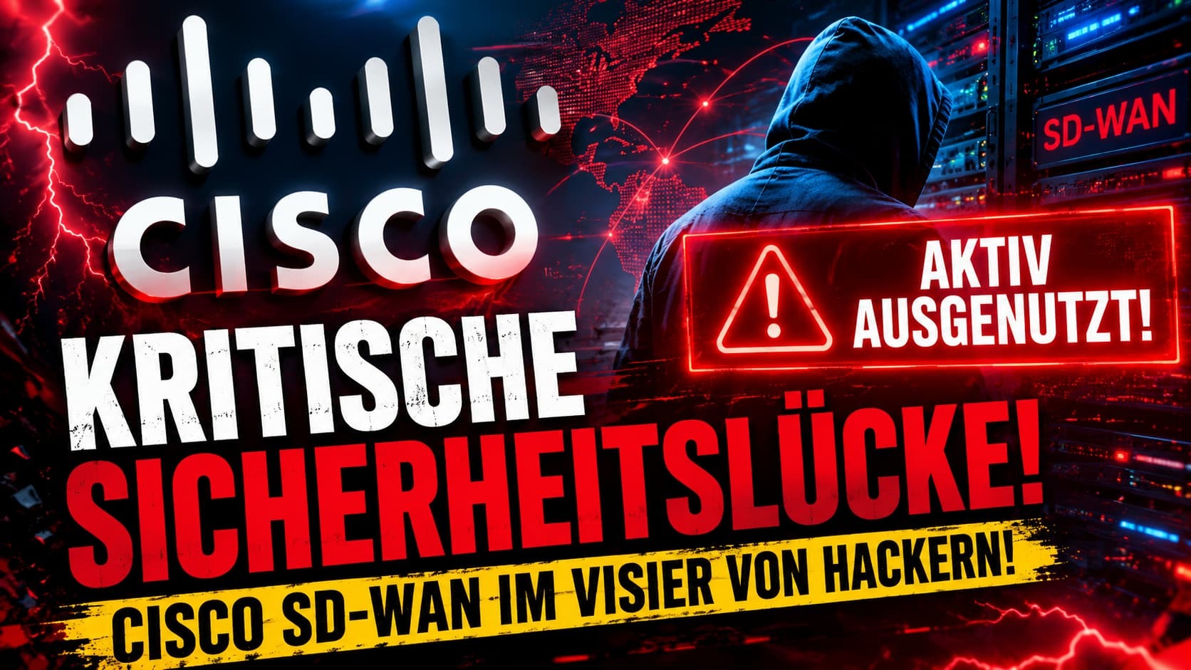 Cisco SD-WAN kritische Sicherheitslücke CVE-2026-20182 – aktiv ausgenutzt