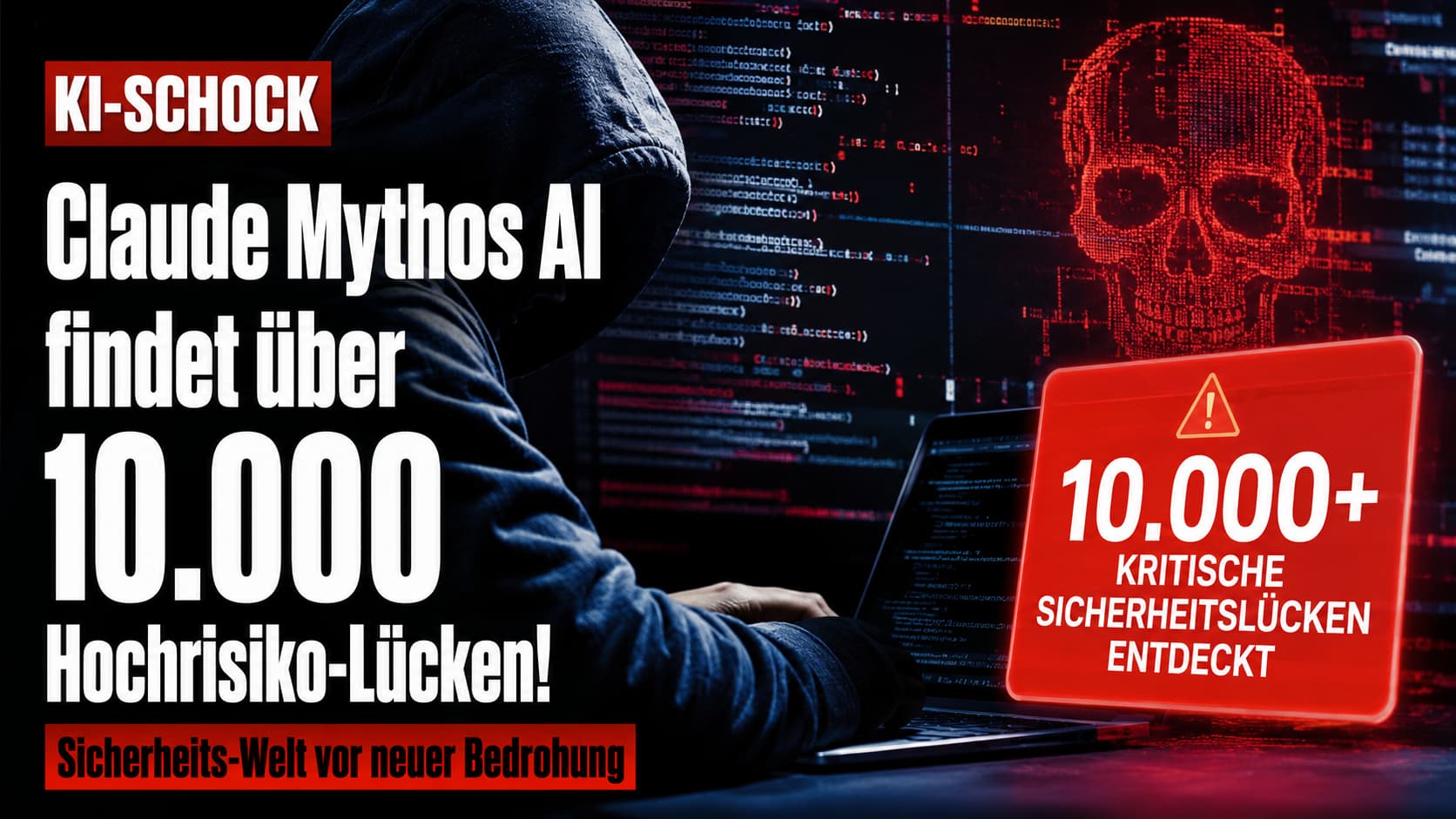 Claude Mythos AI findet über 10.000 kritische Sicherheitslücken – KI-gestützte Schwachstellen-Jagd 2026