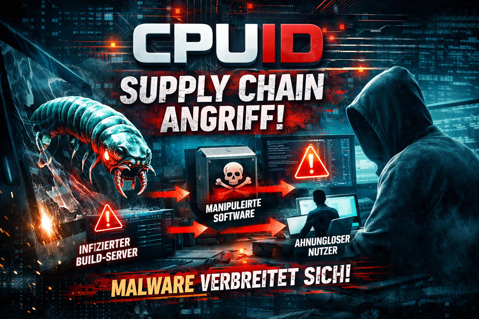 CPUID Hack: STX RAT Supply-Chain-Angriff