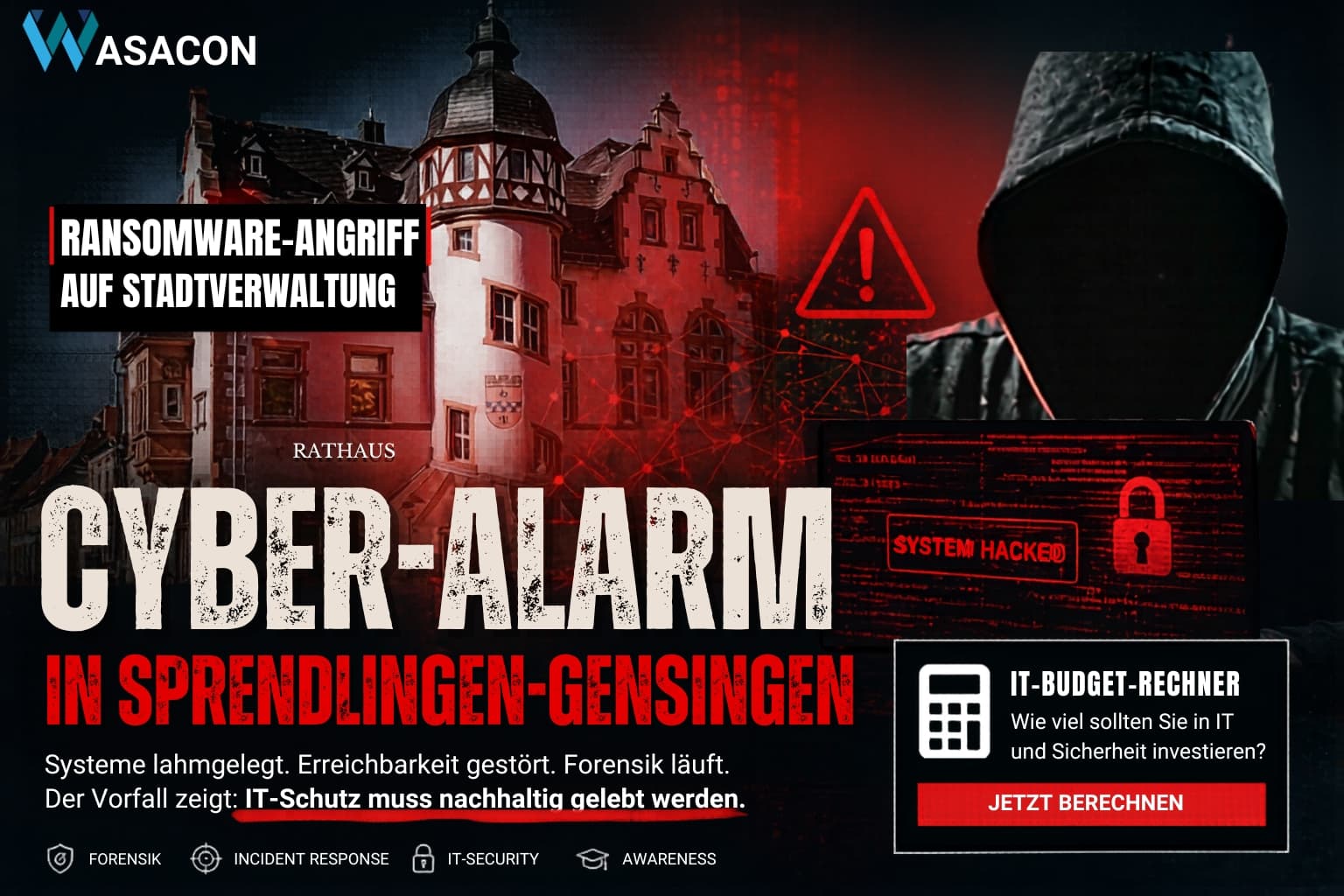 Cyberangriff auf Sprendlingen-Gensingen