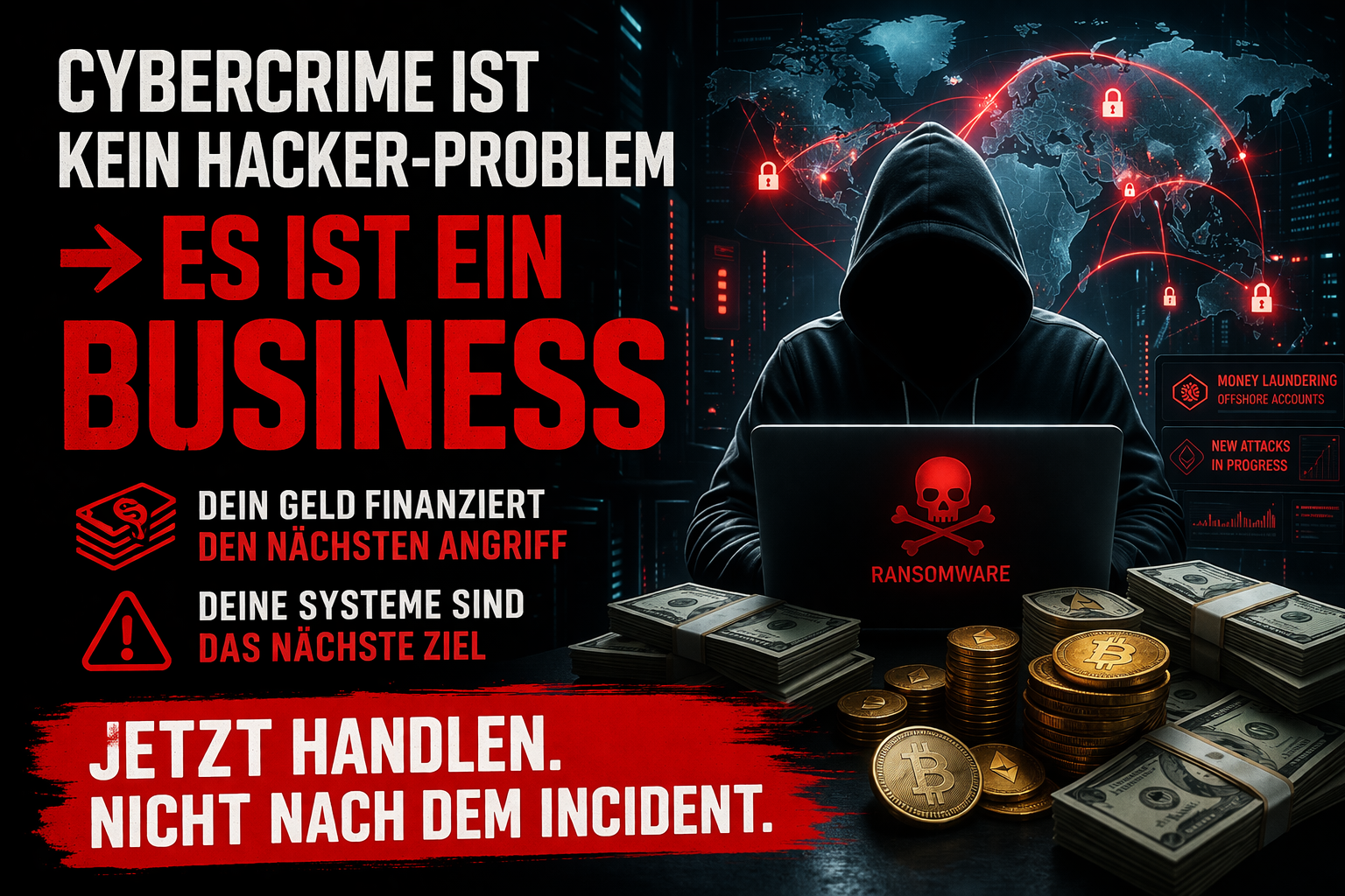 Cybercrime Geldflüsse – Was Cyberkriminelle mit ihrem Geld wirklich tun