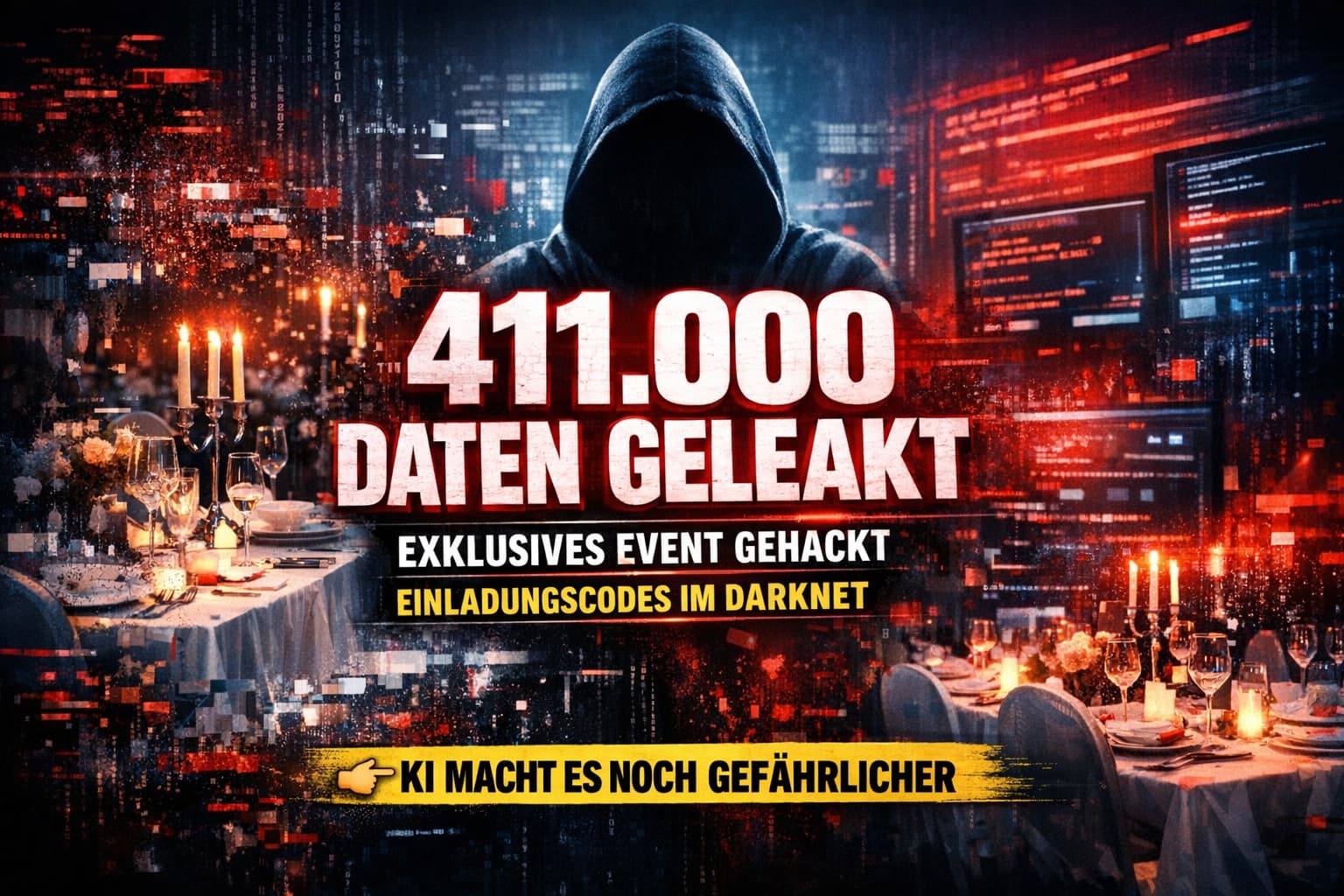 Dîner en Blanc Datenleck – 411.000 Gäste im Darknet