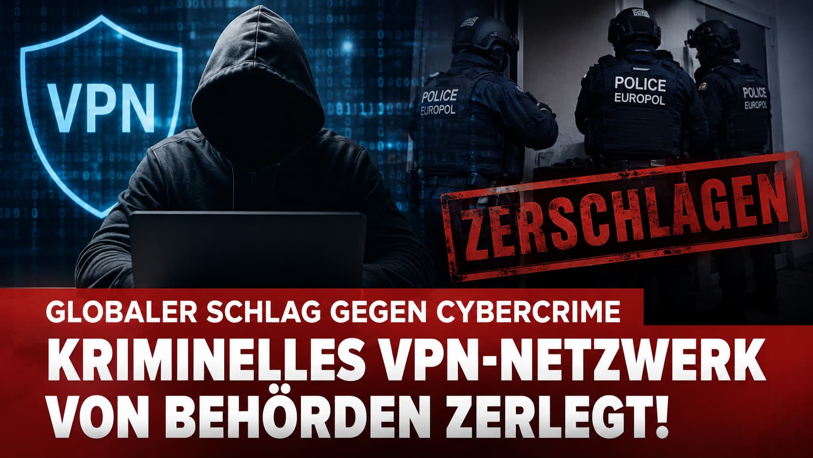 Globaler Schlag gegen Cybercrime – Behörden zerschlagen kriminelles VPN-Netzwerk First VPN