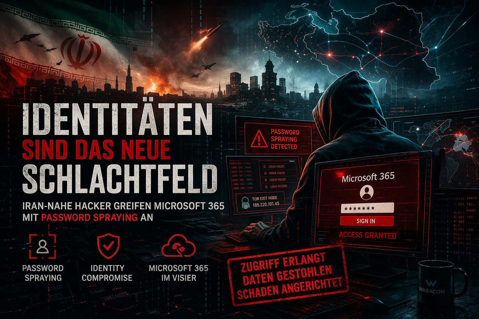 Iran-nahe Hacker attackieren Microsoft 365 mit Password Spraying