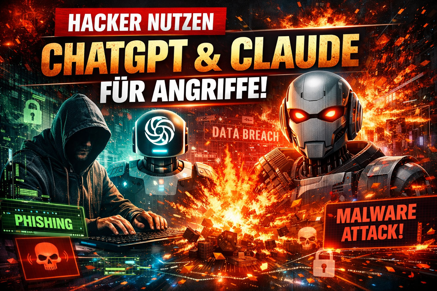 KI-Hacker nutzen ChatGPT und Claude für Cyberangriffe