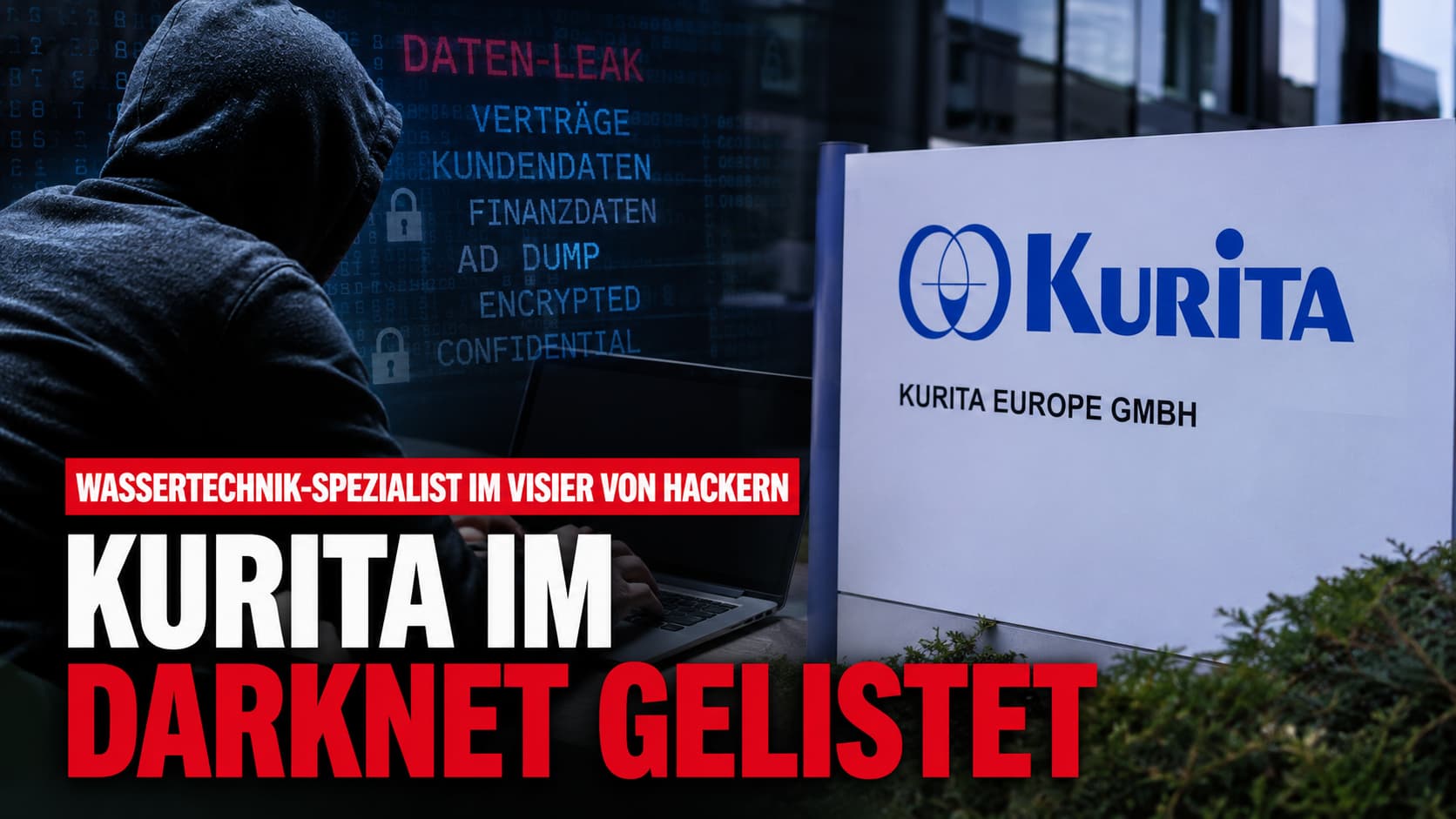 Kurita Europe im Darknet gelistet – Hinweise auf möglichen Cybervorfall
