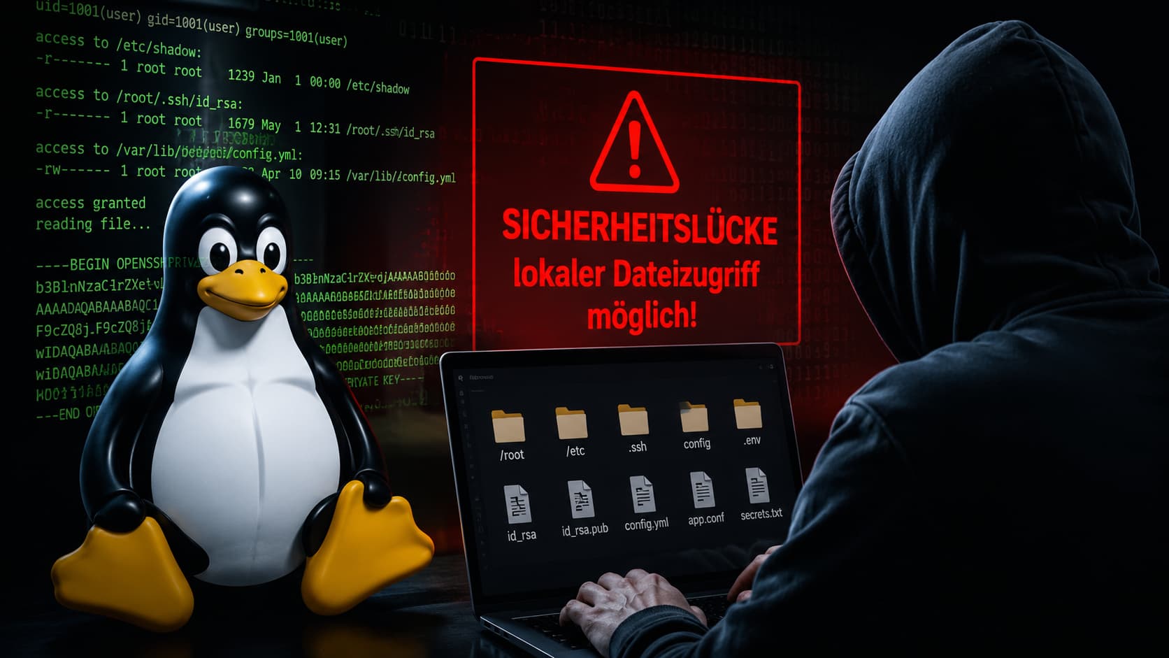 Kritische Linux-Kernel-Lücke ermöglicht lokalen Dateizugriff – Hacker liest fremde Dateien