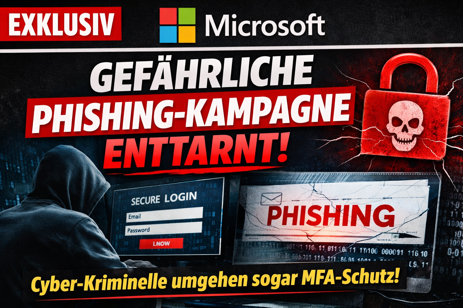 Phishing-Kampagne mit Session Hijacking und MFA-Bypass
