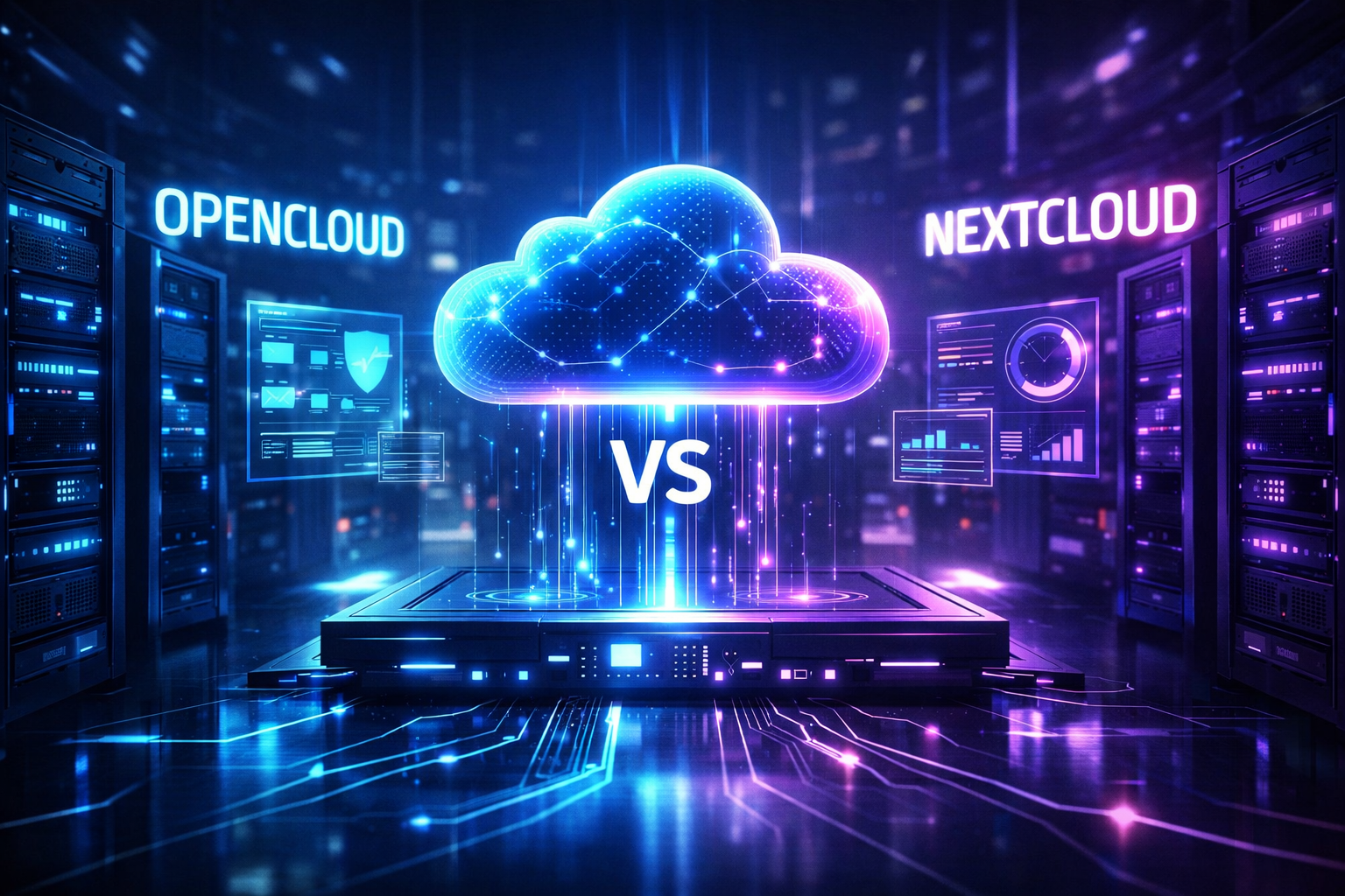 OpenCloud vs Nextcloud Vergleich