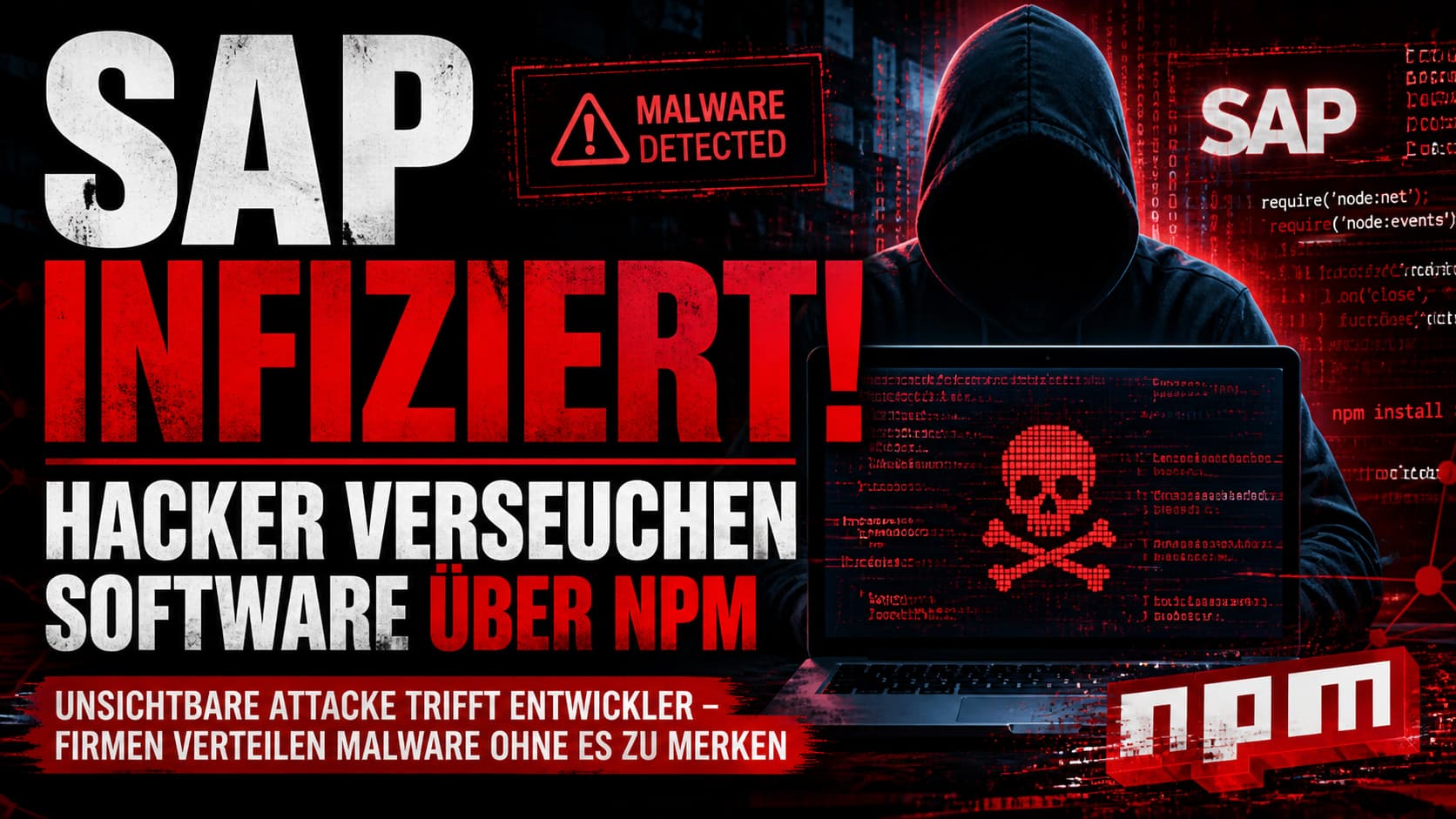 SAP infiziert – npm Supply-Chain-Angriff