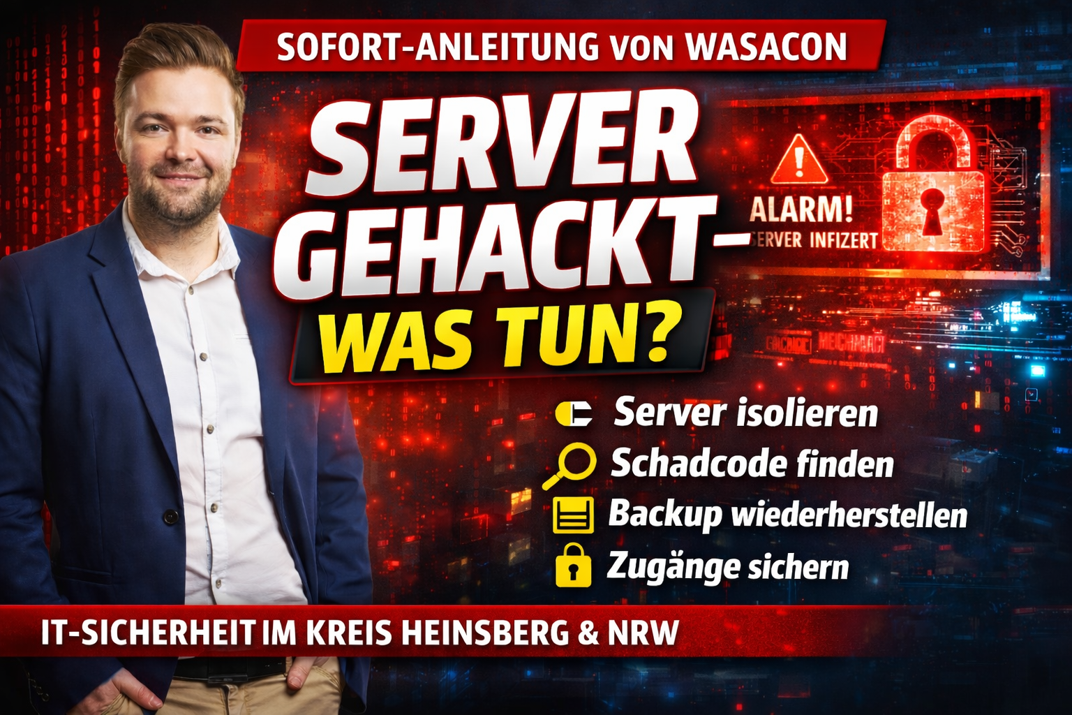 Server gehackt – Sofort-Anleitung zur Rettung