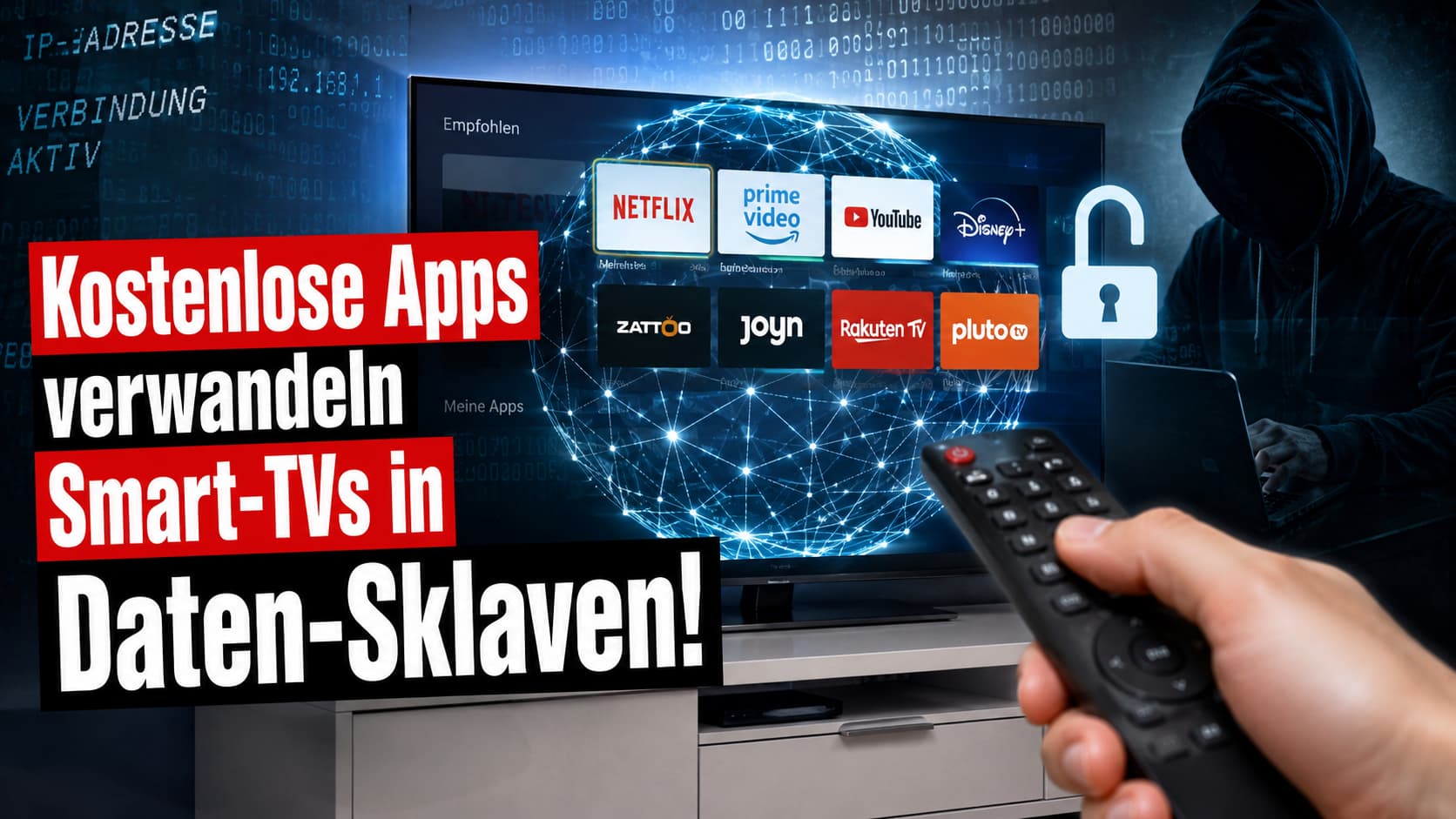 Kostenlose Smart-TV-Apps verwandeln Fernseher in Daten-Sklaven und Web-Scraping-Knoten