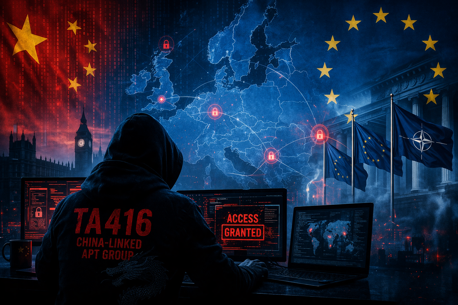 TA416: China-nahe Cyber-Spionage gegen Europa