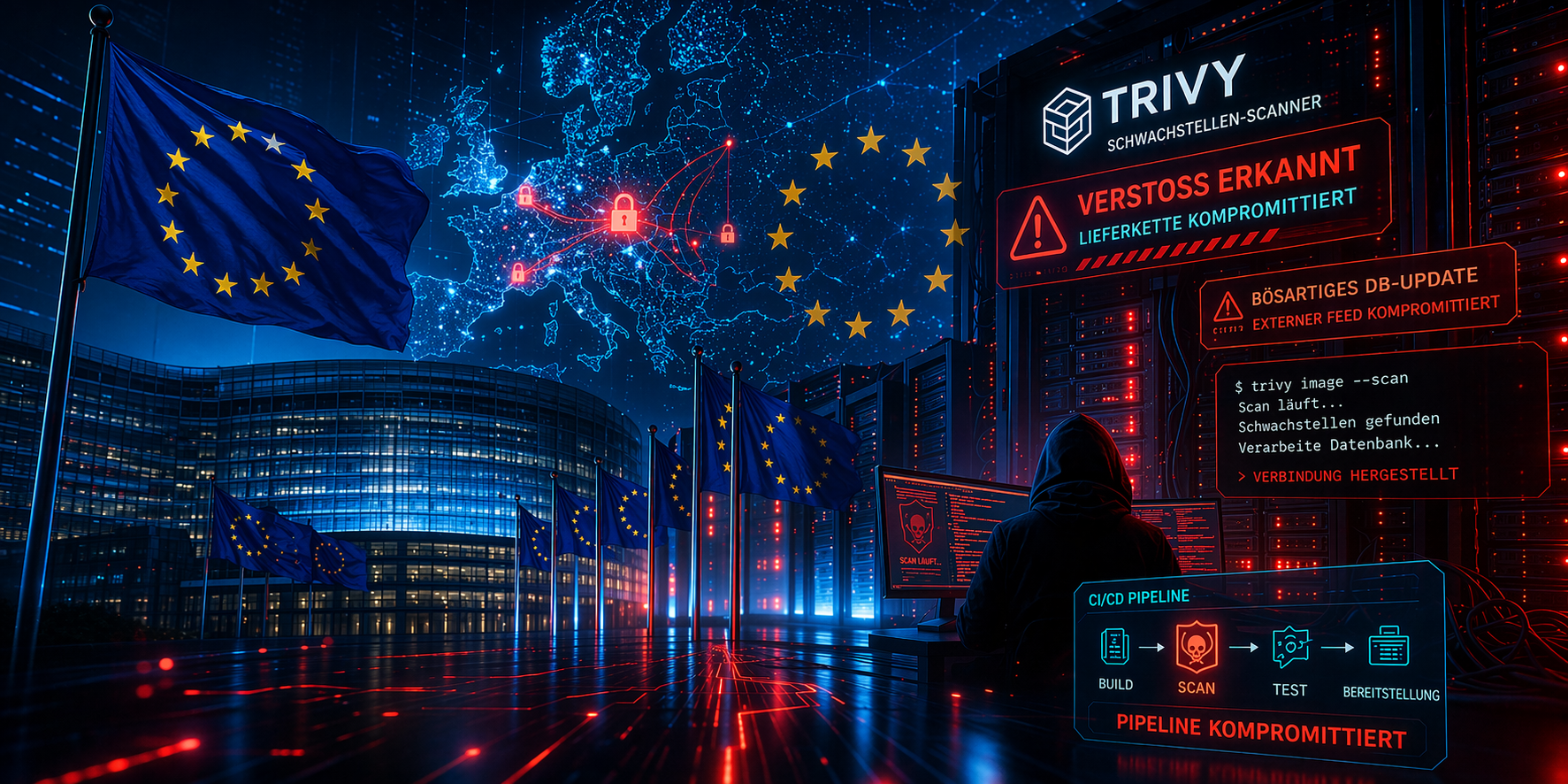 EU-Kommission Trivy Supply Chain Angriff