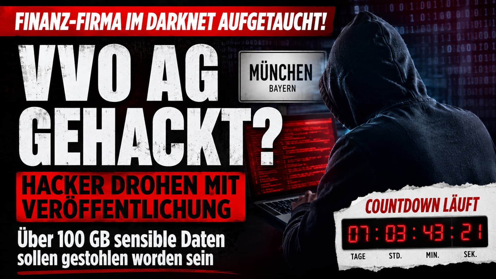 VVO AG aus dem Raum München von Everest-Erpressungsgruppe mit angeblich 106 GB Daten im Darknet gelistet