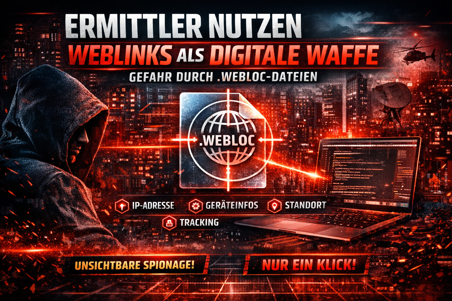 Weblink-Dateien als Überwachungswerkzeug
