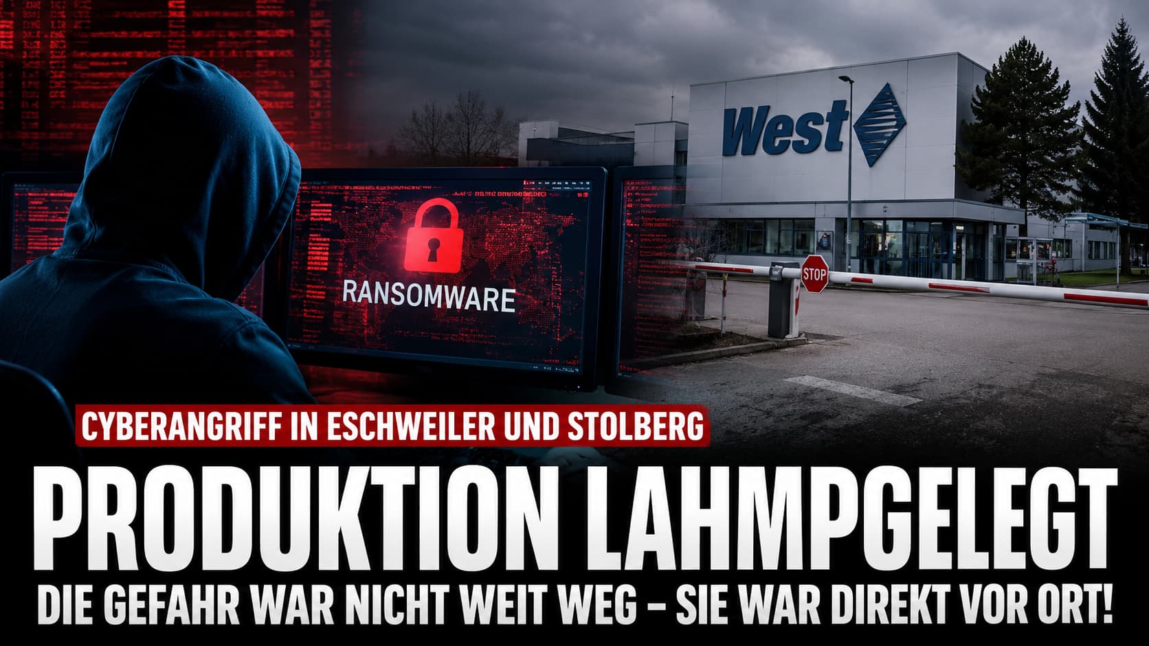 Cyberangriff auf West Pharmaceutical Services Produktion in Eschweiler und Stolberg – Region Aachen / Kreis Heinsberg