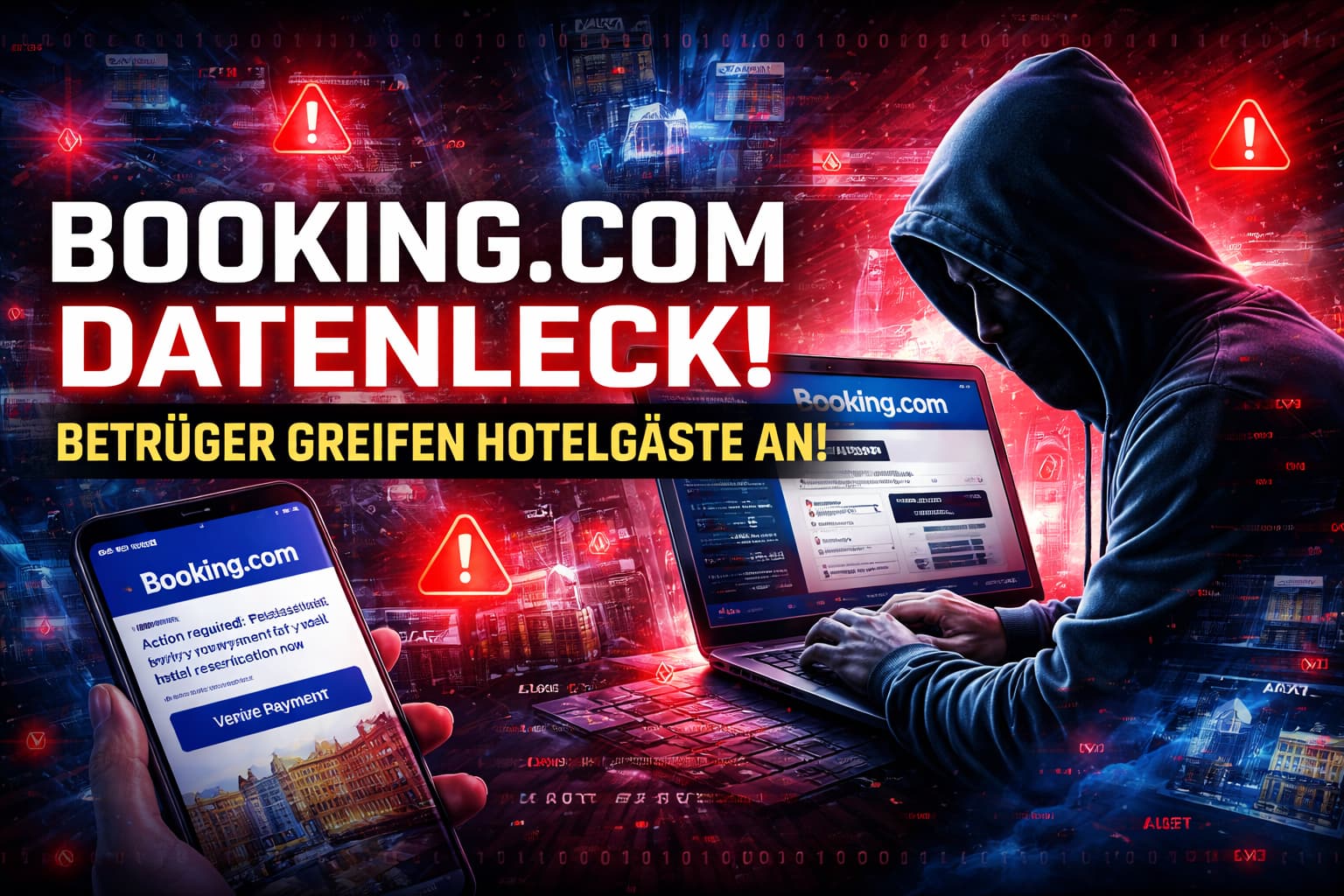 Booking.com Datenleck und Phishing-Angriff auf Hotelgäste 2026