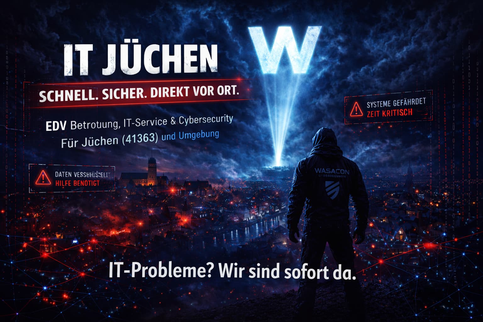 IT Jüchen – EDV Betreuung, IT-Service & Cybersecurity für Jüchen (41363) und Umgebung