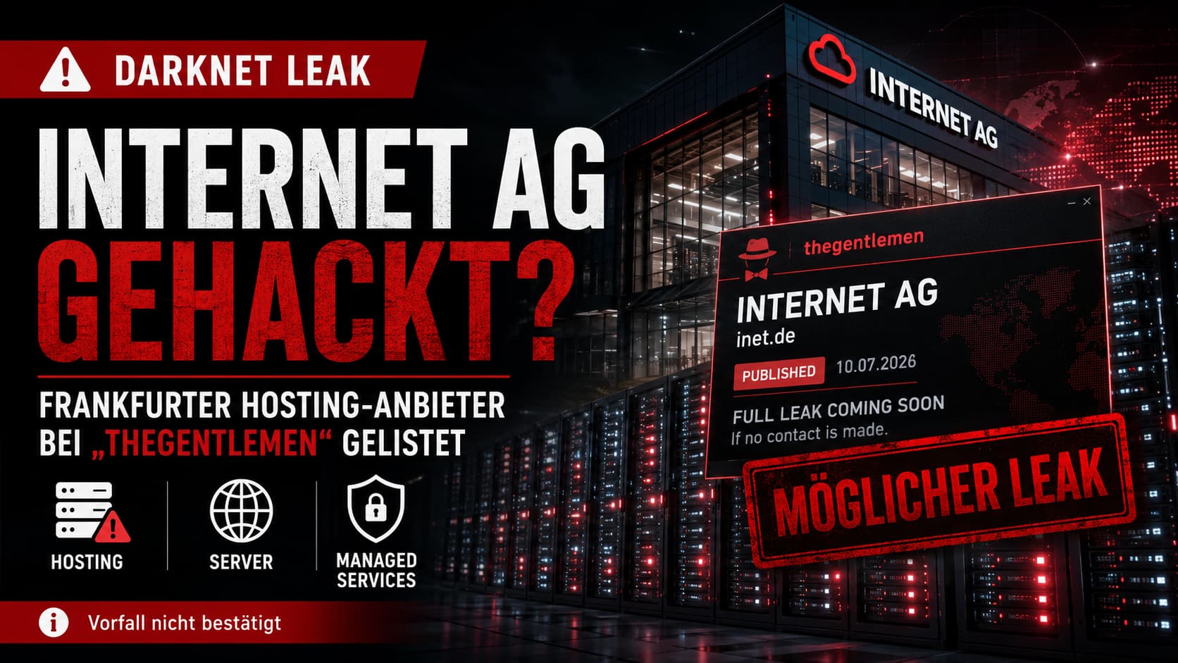 INTERNET AG gehackt? – Frankfurter Hosting-Anbieter bei TheGentlemen-Darknet-Leak aufgetaucht